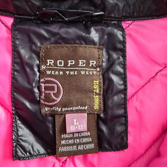 Roper Youth Puffer Vest - Picture 8 of 9
